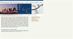 Desktop Screenshot of ficksmanconley.com